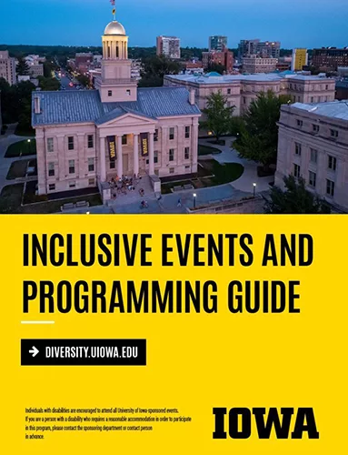 Inclusive Events and Programming Guide book cover