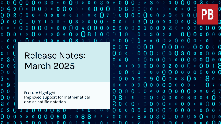 Release Notes March 2025